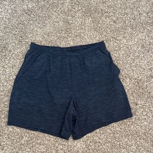 Lululemon Athletica Dark Blue Athletic Shorts